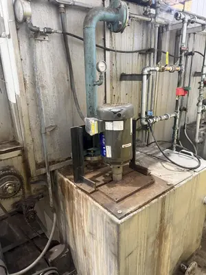 40" x 40" CINCINNATI 3-STAGE HEATED WASHER & PARTS DEGREASER: YOBRO #24765