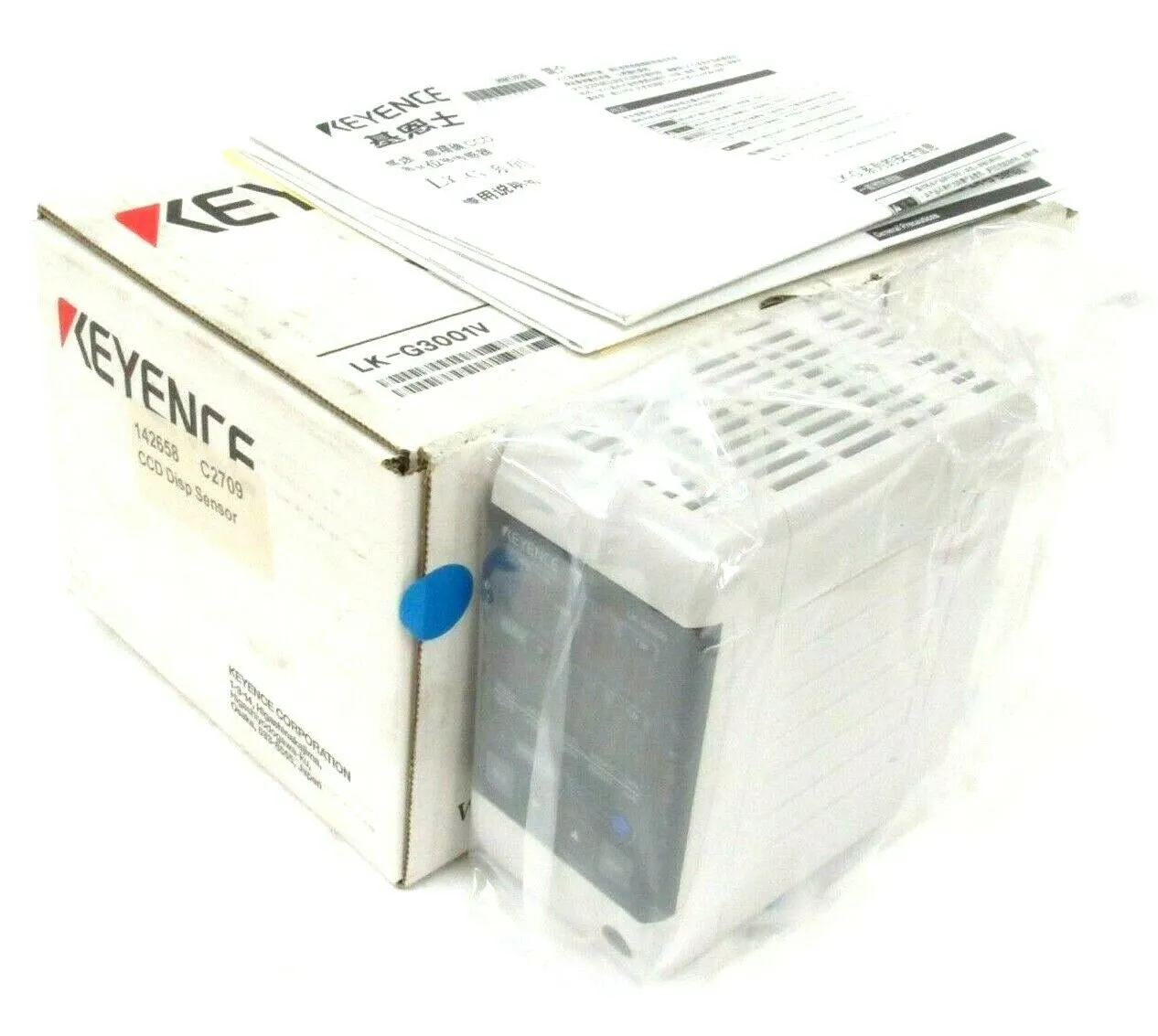 NEW KEYENCE LK-G3001V LASER SENSOR CONTROLLER LKG3001V