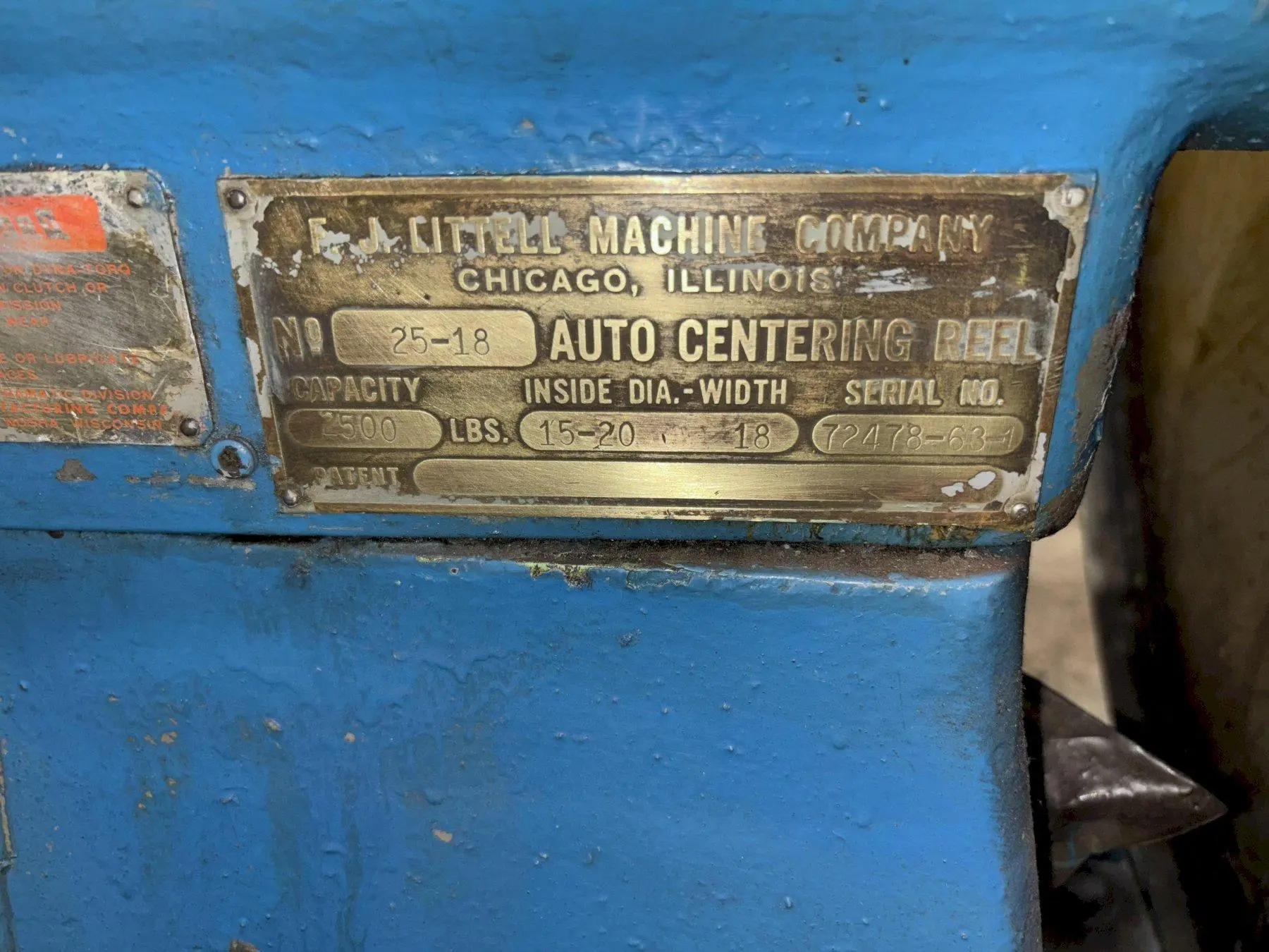 USED LITTELL NUMBER: 25-18