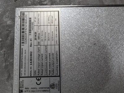 Prima Electro OS3 SIZE A OD6003FPA7A1800U0C Osai OS WIRE CR ONSRUD Rev. 01