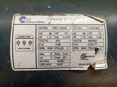 USED CORE INDUSTRIAL F56C1/2M2D
