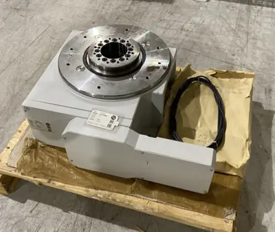 USED WEISS ROTARY INDEXING TABLE 4-STATION, SPEED I, NO MOTOR
