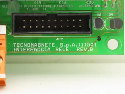 Tecnomagnete 111501 Relay Interface Module Printed Circuit Board Revision B
