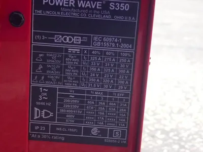 Used LINCOLN ELECTRIC K28233 / POWER WAVE S350 Welding Machinery (Other) Ohio US | HGR 24 #1089541