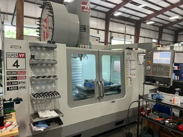 Used 2008 HAAS VF-4SSAPC Vertical Machining Centers Illinois US | Lion Machinery #400625