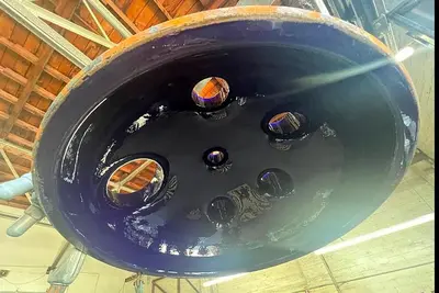 Reactor, 100 Gallon, Glass Lined, De Dietrich, 150 PSI, Jacketed, Agitated #S744732