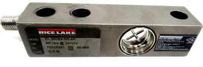 USED RICE LAKE RL35082-N5-4K LOAD CELL RL35082N54K