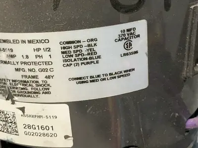 Used EMERSON K55HXPHM5119 Motors (misc) Ohio US | HGR 24 #1556784