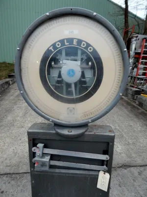 USED TOLEDO PLATFORM SCALE 2181