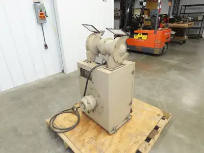 Showa SGK-N Bench Grinder Dust Collector Stand 8" 3000 RPM 230V 3Ph