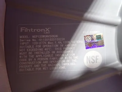 Used FINTRONX LED NEP120 WUNV50KHK Lighting Ohio US | HGR 24 #1406365