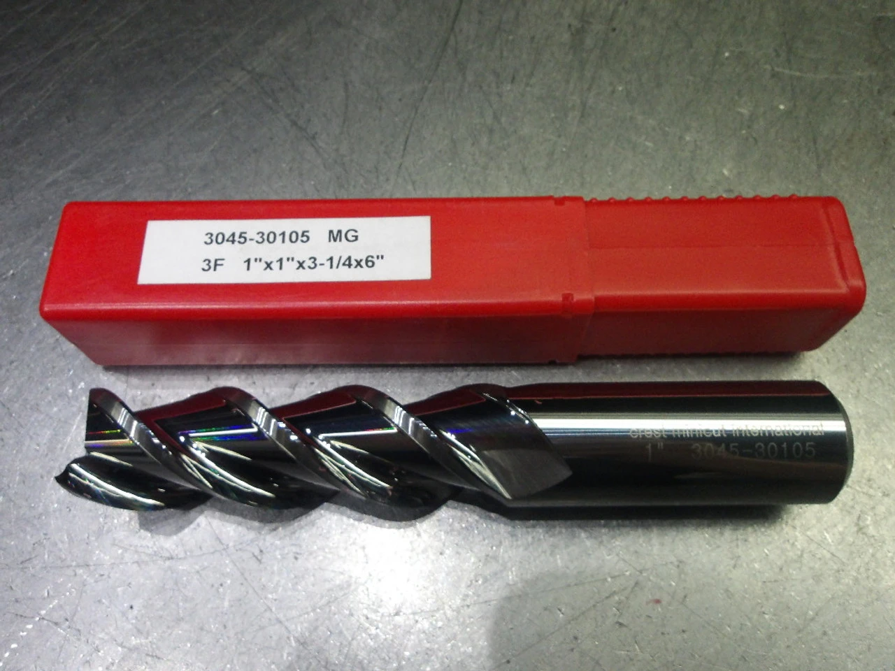 Minicut/YG-1 ALU-Power 1" 3 flute Carbide SQ Endmill 3045-30105 (LOC3389)