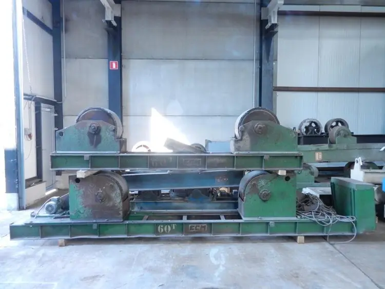 Used ECM TURNING GEAR 120 TON Welding Positioners | Apt International N.V #365393