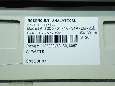 New | in-Stock EMERSON 1056012636AN Analyzer Testers | HGR 24 #744217