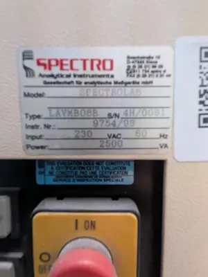 Used SPECTRO SPECTROLAB Spectrometers Ontario CA | Aucto #1354841