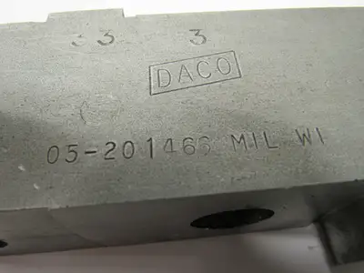 Daco 05-201466 Lathe Chuck Top Jaws 5-3/4" X 2-3/8" X 1-3/4" Lot Of 3