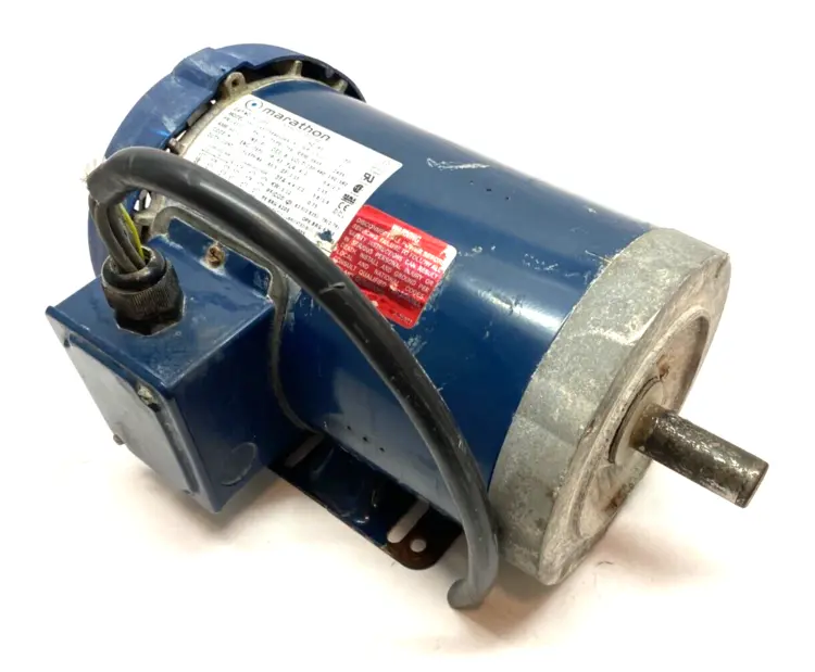 Used Marathon Electric 3-Phase Electric Motor 143TC Frame 3515 Rpm 1-1/2HP A.C. Motors Michigan US | Maverick Industrial Sales #1397249