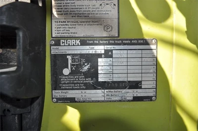Used 1999 CLARK CMP50D Internal Combustion Forklifts: Pneumatic Tire South Carolina US | BTM Machinery #1354404