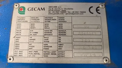 Used GECAM 334 Cylindrical Grinders Including Plain & Angle Head GB | Bowland Trading Ltd #1332372