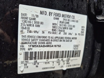Used 2021 FORD EXPLORER SUVs Wyoming US | Miedema Asset Management Group #1312283
