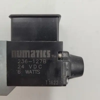 Used NUMATICS NUMATICS L01SA4594000061 PNEUMATIC SOLENOID 236 - 127B Solenoid Regulators | ND Industrial Surplus #1225860