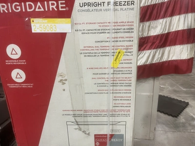 Used FRIGIDAIRE GARAGE READY Freezers Michigan US | Miedema Asset Management Group #1425149