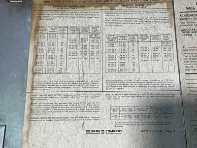 Used SQUARE D 8538 SEW 13 FT B Starters Ohio US | HGR 24 #1286741