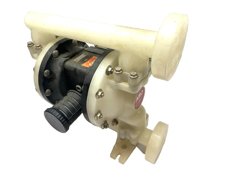 Used ARO Diaphragm Pump Polypropylene Santoprene 1" EXP AODD Diaphragm Pumps Michigan US | Maverick Industrial Sales #1395277