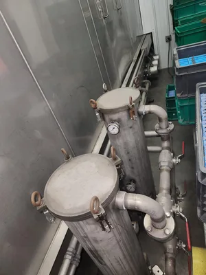 USED 2013 SYSTEM TECHNOLOGIES 2-STAGE INLINE PARTS WASHER