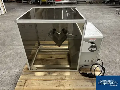USED Patterson-Kelley 4 Quart Patterson Kelley Twin Shell Blender, S/S