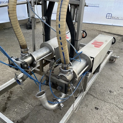 S/S Twin Head Sp Filling Systems Filler