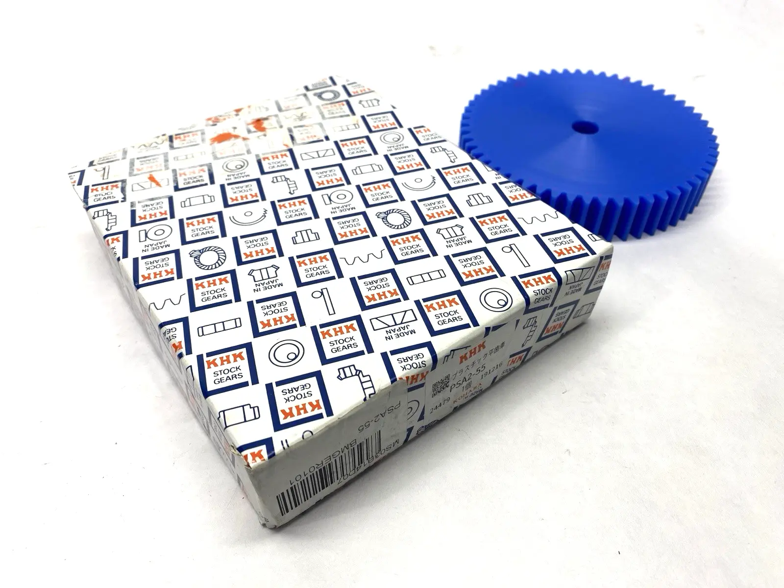 New | in-Stock KHK Hubless Nylon Spur Gear, 55 Teeth 12mm Bore, 20° Pressure Angle Gear Accessories Michigan US | Maverick Industrial Sales #1413528