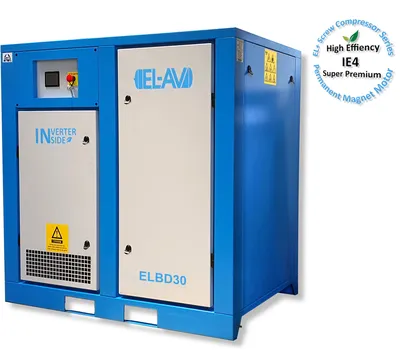 EL-AV ELBD30INV Screw Compressor | Complete Cutting Solutions (1)