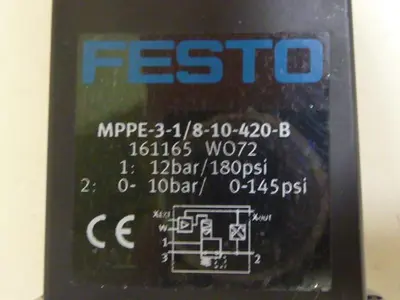 USED FESTO MPPE-3-1/8-10-420-B