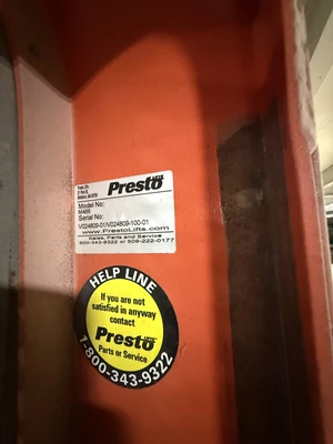 Used Presto M466 Misc Lifts Texas US | ISP Equipment Group #1318863