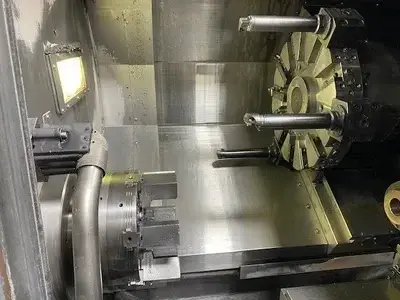 Used 2014 OKUMA GENOS L400 CNC Lathes Ohio US | Toolquip, Inc. #259599