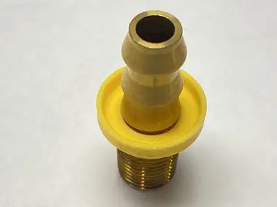 NEW DIXON PUSH-ON HOSE BARB ADAPTER 1/4" NPT X 3/8" HOSE ID LOT OF 9