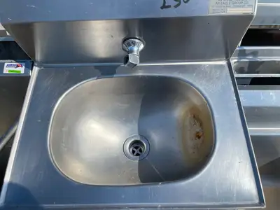 Used Eagle Used Eagle Stainless Steel Hands free Sink - SS147 Sinks Illinois US | Falcon Restaurant Supply #1375946