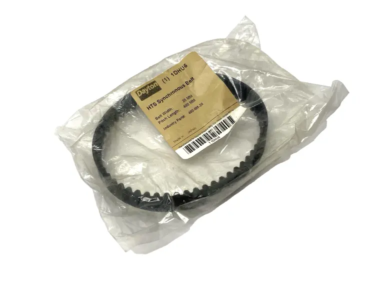 New | in-Stock Dayton Timing Belt Neoprene 60 Teeth 480mm Length 20mm Width 480-8M-20 Belts Michigan US | Maverick Industrial Sales #1395668