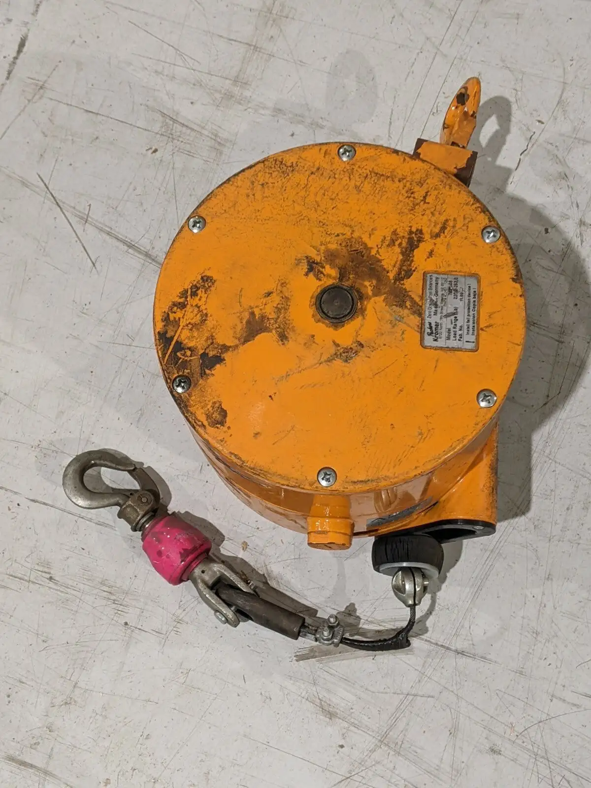 USED PACKER KROMER ZERO GRAVITY TOOL BALANCER 220-253 LBS
