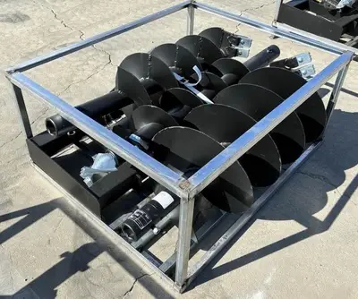 New | in-Stock JCT AUGER ATTACHMENT Skid Augers Utah US | Global Remarketing #1285969