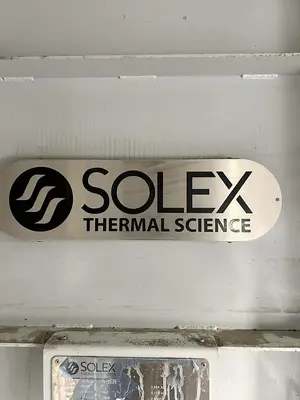 Used Solex Thermal Science Heat Exchanger, With Screw Conveyor