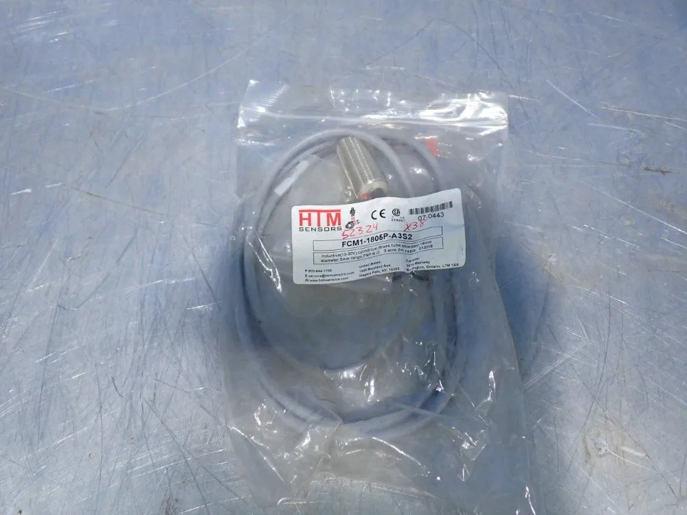 New | in-Stock HTM SENSORS FCM11805PA3S2 Proximity Sensors Ohio US | HGR 24 #1085011