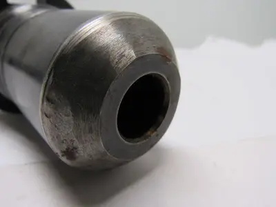 Sandvik Coromant CAT 40 Weldon Style End Mill Tool Holder 3-3/4" Proj. 5/8" Bore