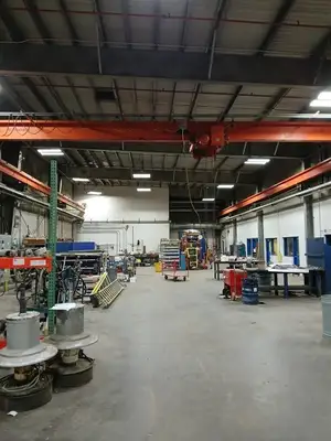 10 ton Crane w/ Rails