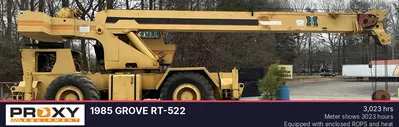 Used 1985 GROVE RT-522 Mobile Cranes North Carolina US | Proxy Equipment #1381999