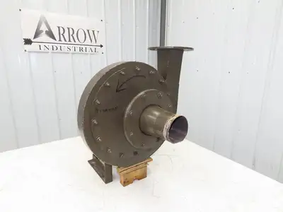 ILG 75-17 High Pressure Blower 1.5Hp Backward Incline IN 5" Out 3.5" Square