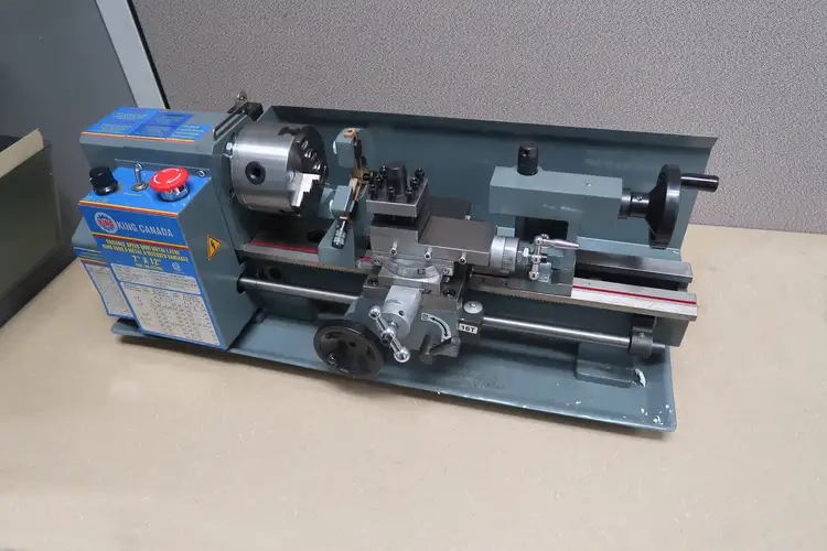 New | in-Stock KING CANADA KC-0712ML Engine Lathes British Columbia CA | Lenmark #237602