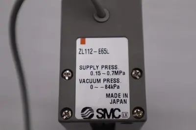 SMC ZL112-E65L ZL112E65L Multistage Ejector NEW OPEN BOX STOCK L-503-C