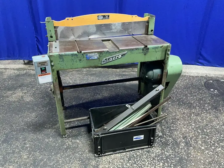 Used DIACRO NO. 36 Power Squaring Shears (Gauge) Ohio US | HGR 24 #1345194